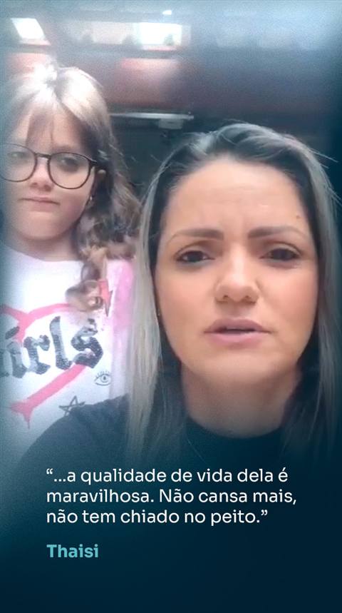 Depoimento de paciente T., sobre a filha